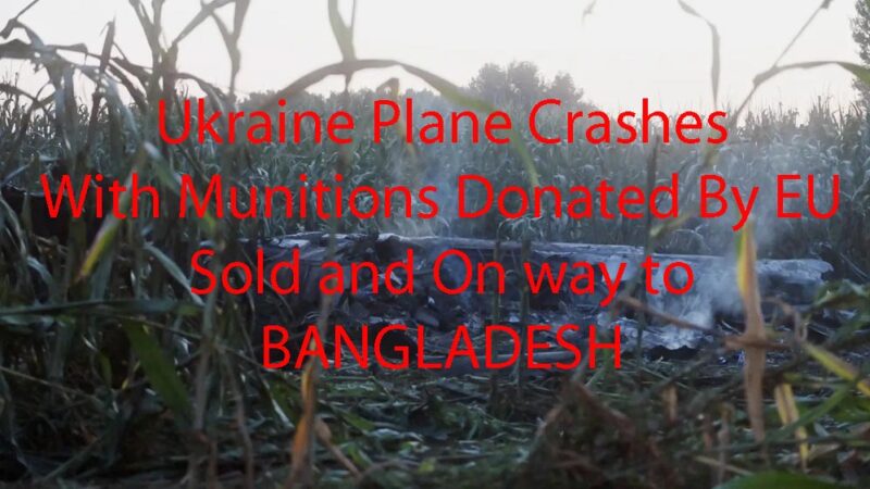 Ukrainian Plane Filled With Weapons and Munitions Crashes