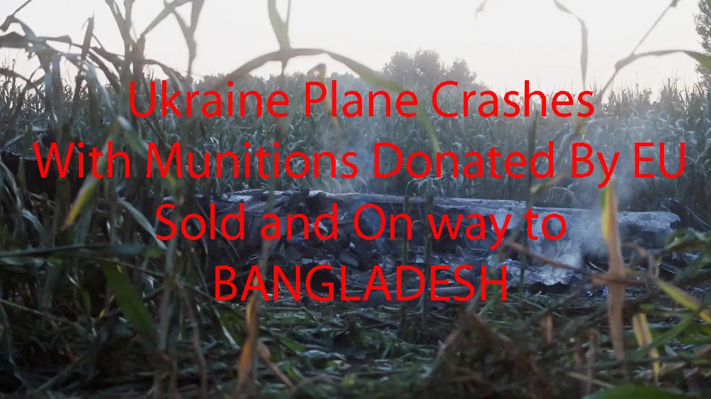 Ukrainian Plane Filled With Weapons and Munitions Crashes