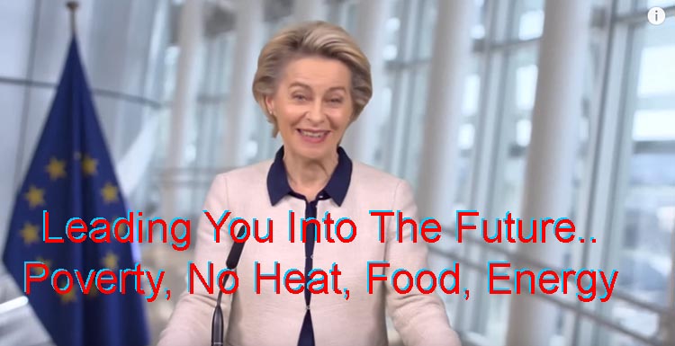 Ursula von der Leyen leading the EU to destruction