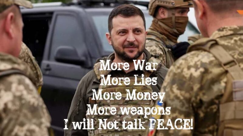 Zelenskyy Goes Begging To US Congress For More War