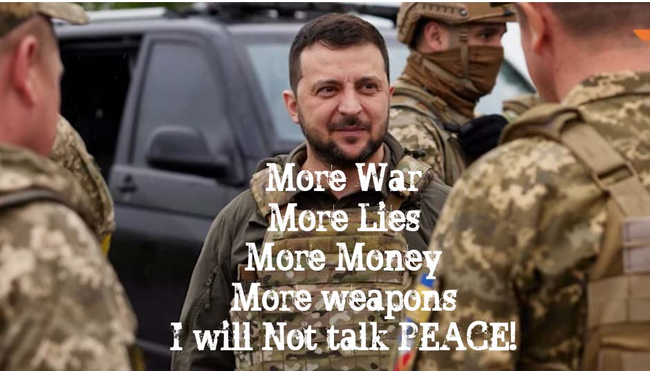 Zelenskyy Goes Begging To US Congress For More War