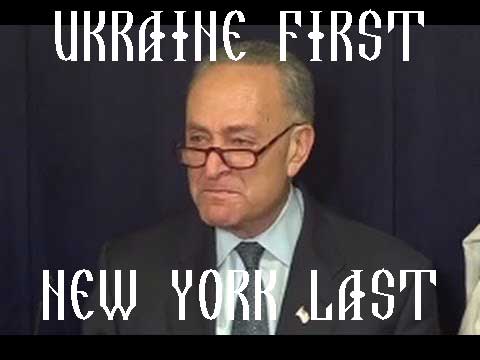 Chuck Schumer Supports Non-existent Ukraine Democracy