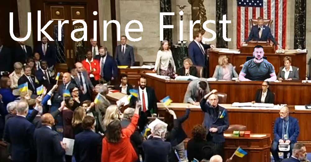 US Congress Votes Ukraine & Genocide First