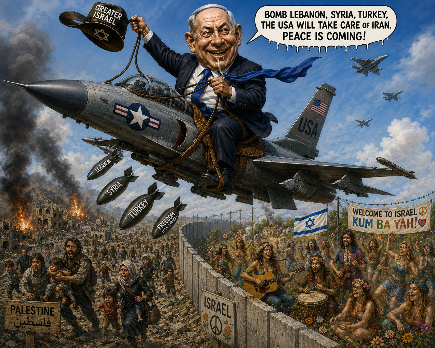 Israeli State Sponsored Genocide & the Politics of Conflation
