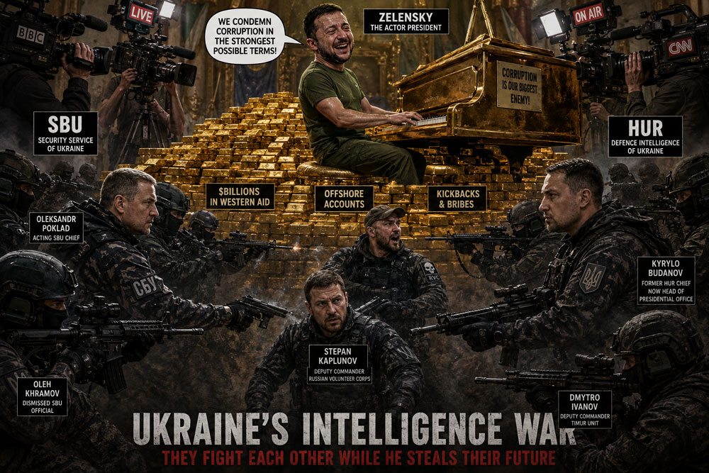Kyiv’s Intelligence Services Turn Their Guns on Each Other